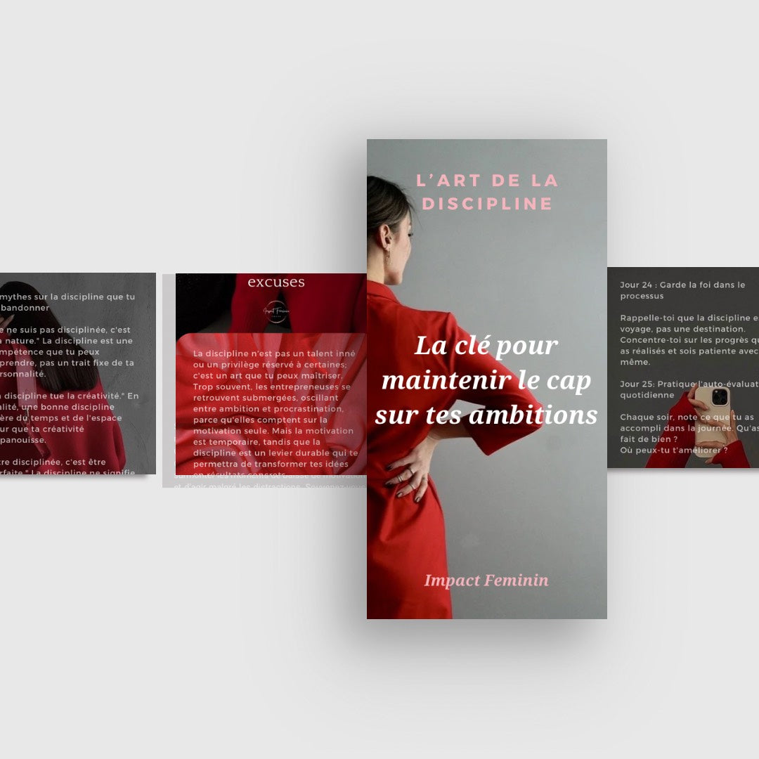 Pack Maîtrise Personnelle – Libérez votre potentiel